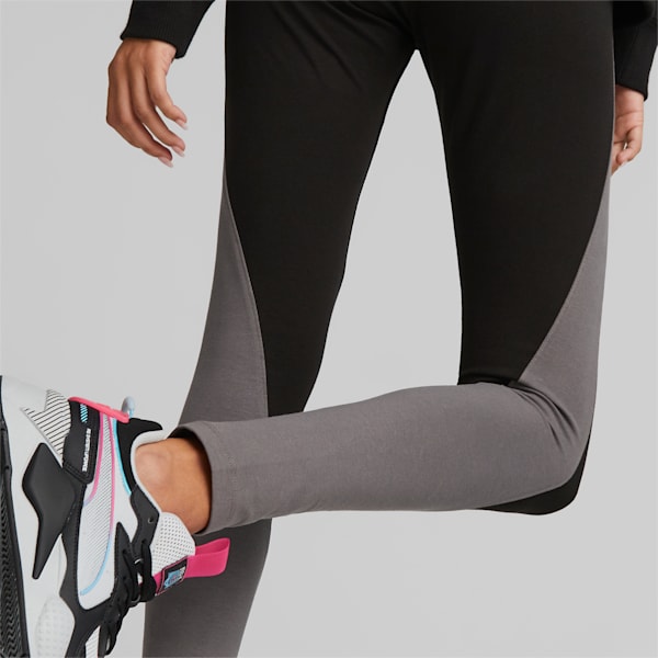 Classics Block Women's Leggings, PUMA Black, extralarge-IND