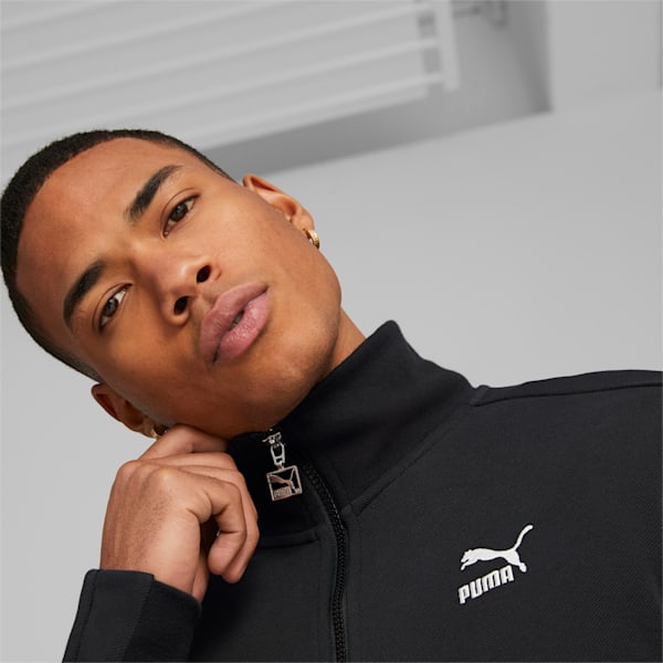 T7 Track Jacket Men, PUMA Black