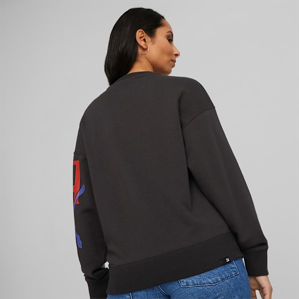 Classics Gen. Women's Crew-Neck Sweatshirt, PUMA Black, extralarge-IND