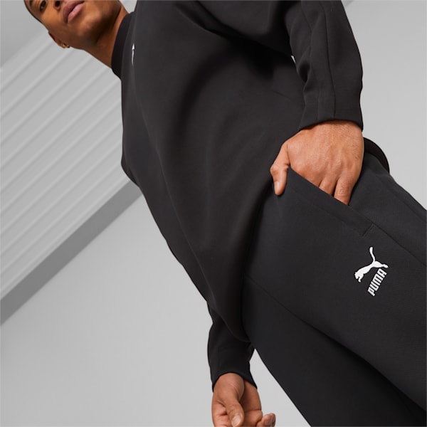 T7 Men's Regular Fit Trackpants, PUMA Black, extralarge-IND