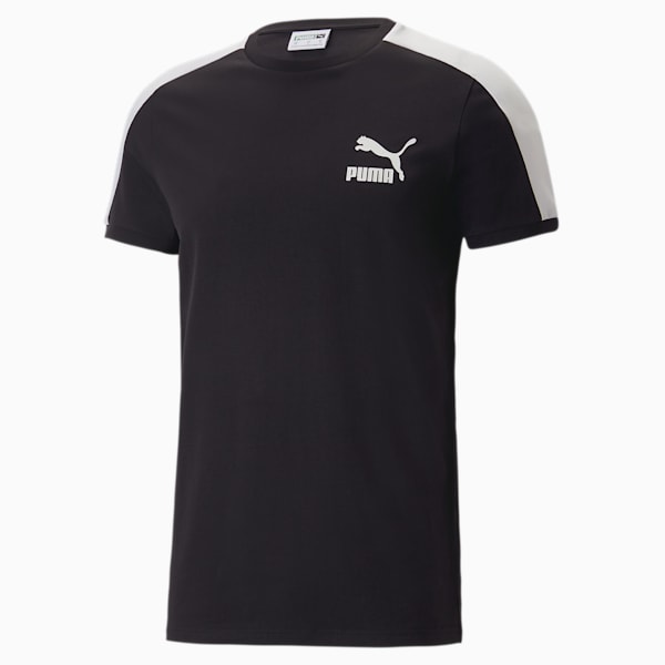 メンズ T7 ICONIC 半袖 Tシャツ, PUMA Black, extralarge-AUS