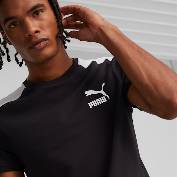 T7 Iconic Men's T-Shirt, PUMA Black, extralarge-IND