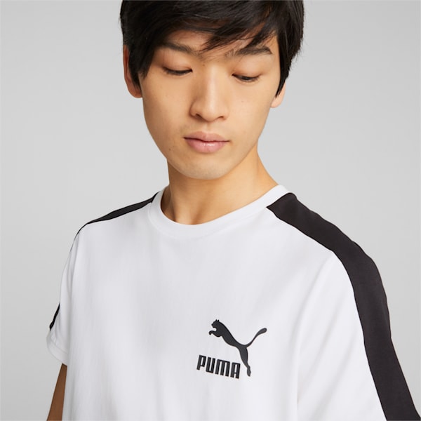 T7 Iconic Men's T-Shirt, PUMA White, extralarge-IND