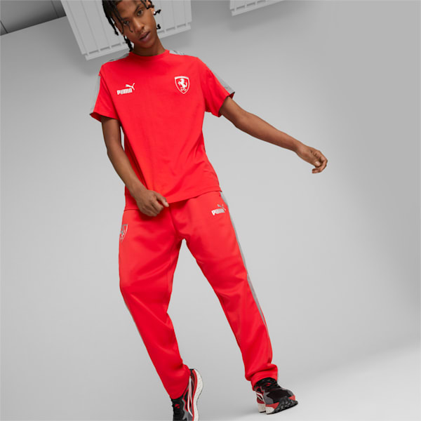 Ferrari Race MT7 MC Men's Regular Fit Pants, Rosso Corsa, extralarge-IND