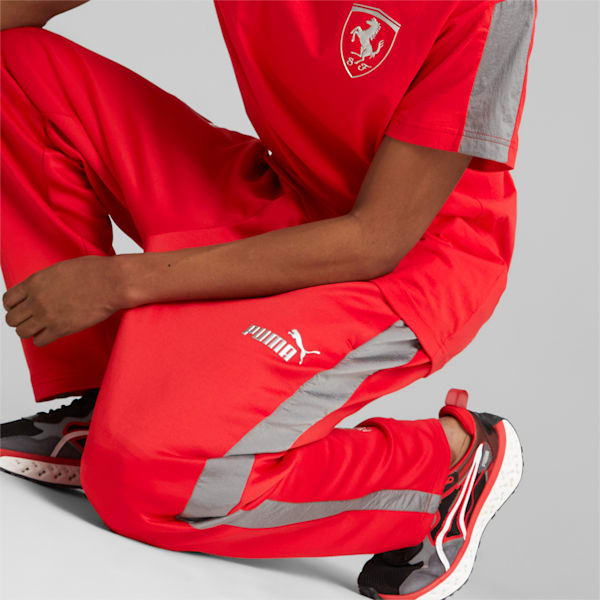 Scuderia Ferrari Race MT7 Monochromatic Pants Men, Rosso Corsa