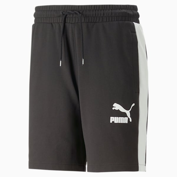 Shorts T7 Iconic para hombre, PUMA Black, extralarge