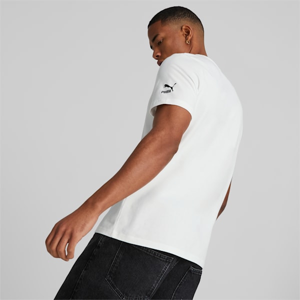 Sportswear by PUMA Men's Graphic Tee, PUMA White, extralarge