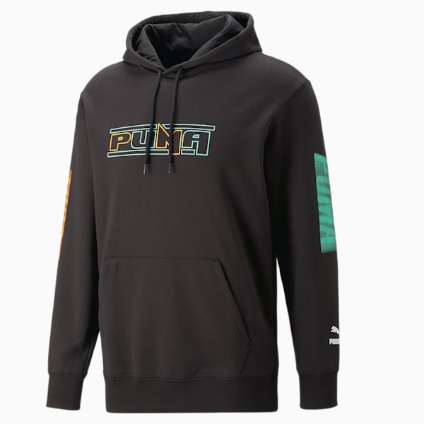 SWxP Graphic Hoodie Men, PUMA Black, extralarge-GBR