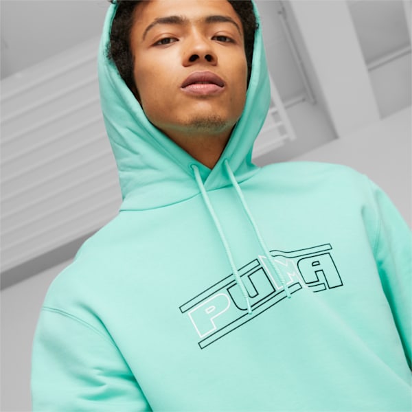 Sportswear by PUMA Men's Hoodie, Mint, extralarge