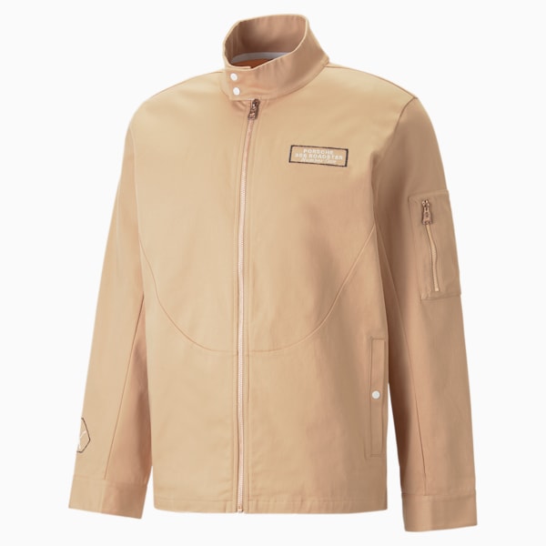 Chamarra Porsche Legacy Statement para hombre, Dusty Tan, extralarge