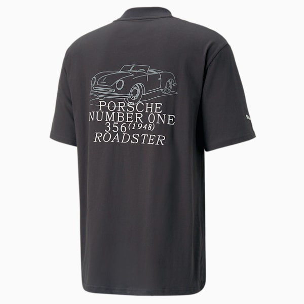Porsche Legacy 365 Roadster Tee Men, PUMA Black