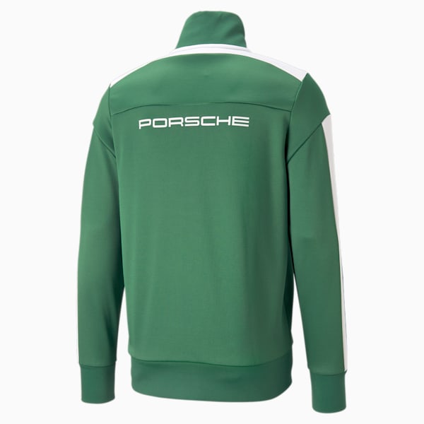 Porsche Legacy MT7 Men's Regular Fit Track Jacket, Vine-PUMA White, extralarge-IND