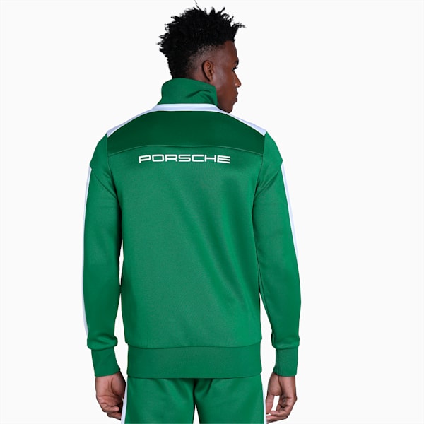 Porsche Legacy MT7 Men's Regular Fit Track Jacket, Vine-PUMA White, extralarge-IND