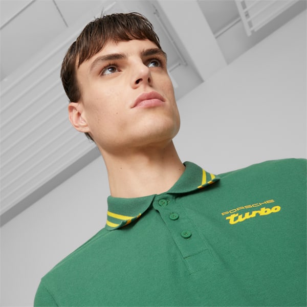 Porsche Legacy Men's Regular Fit Polo T-shirt, Vine, extralarge-IND