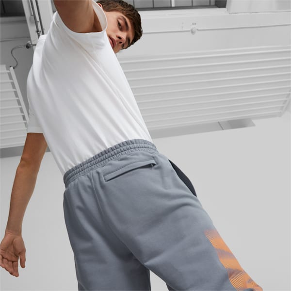 Sportswear by PUMA Men's Sweatpants, Gray Tile, extralarge