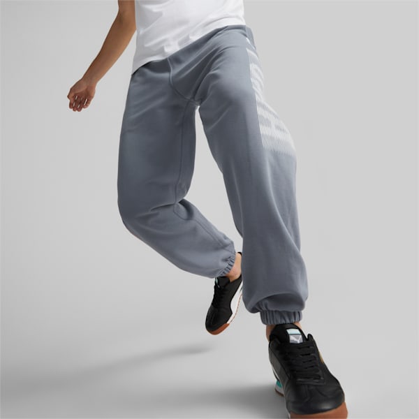 Sportswear by PUMA Men's Sweatpants, Gray Tile, extralarge