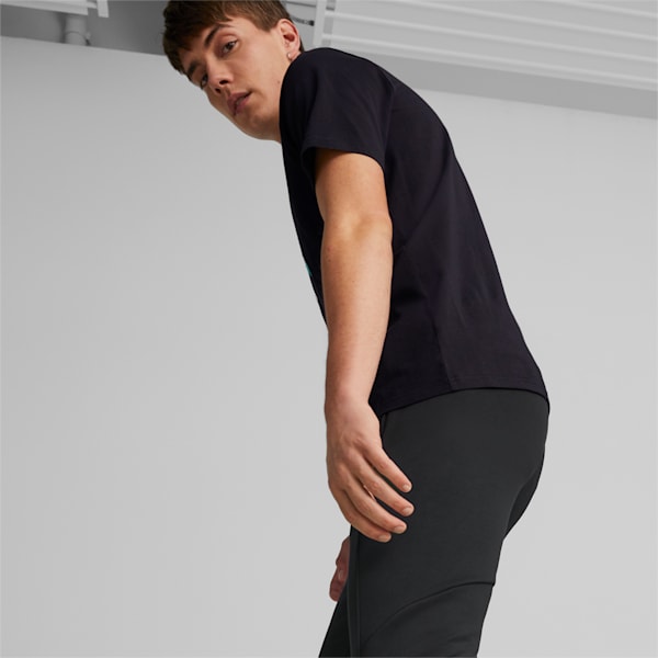 SWxP Training Men's Slim Fit Track Pants, PUMA Black, extralarge-IND