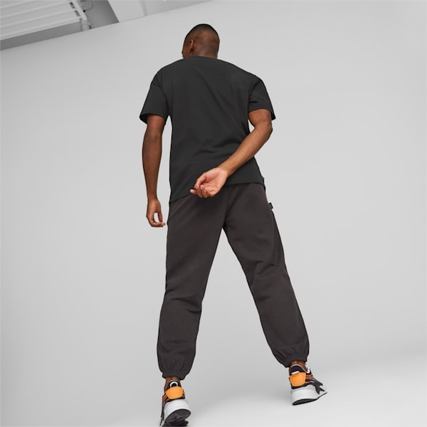 DOWNTOWN Men's Relaxed Fit Sweat Pants, PUMA Black, extralarge-IND