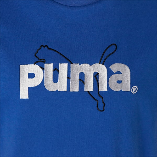 メンズ PUMA TEAM グラフィック 半袖 Tシャツ, Royal Sapphire