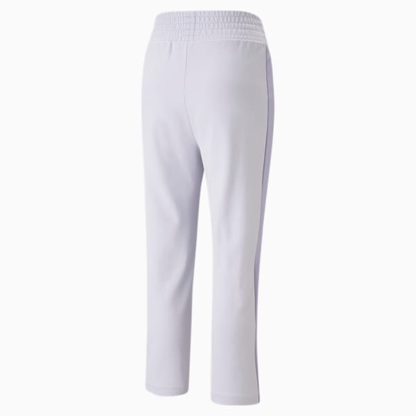 T7 Women's Regular Fit Trackpants, Spring Lavender, extralarge-IND