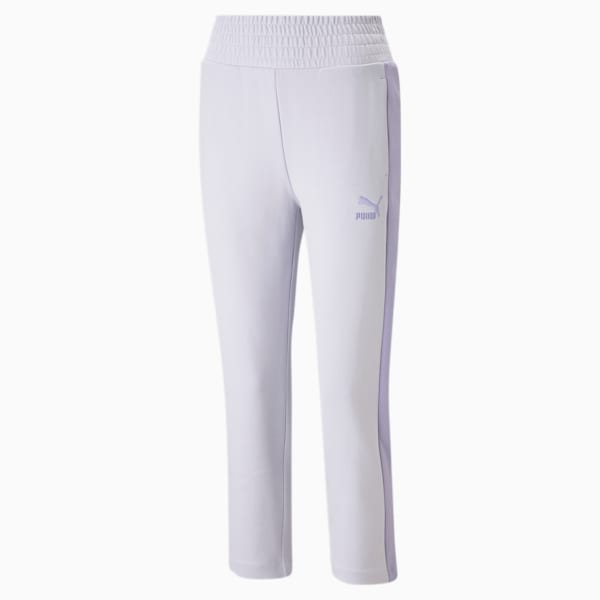 T7 Women's Regular Fit Trackpants, Spring Lavender, extralarge-IND