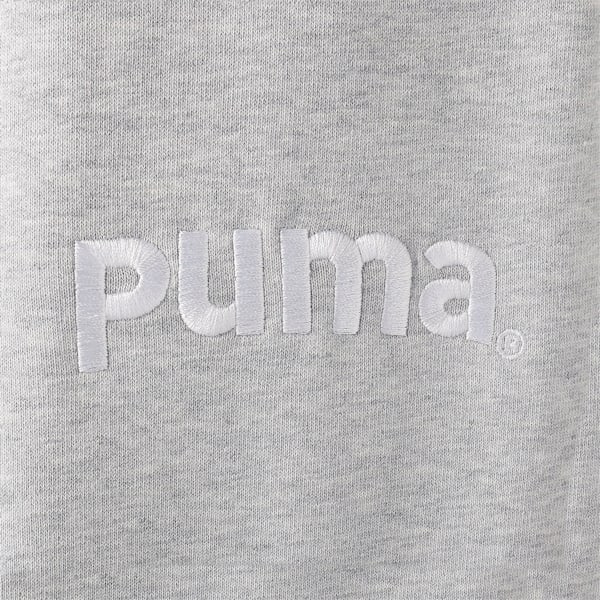 メンズ PUMA TEAM スウェットパンツ, Light Gray Heather