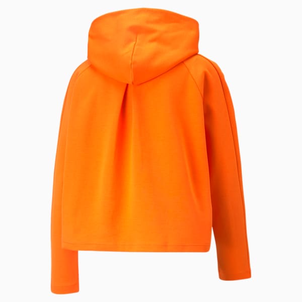 T7 Women's Relaxed Fit Hoodie, Cayenne Pepper, extralarge-IND