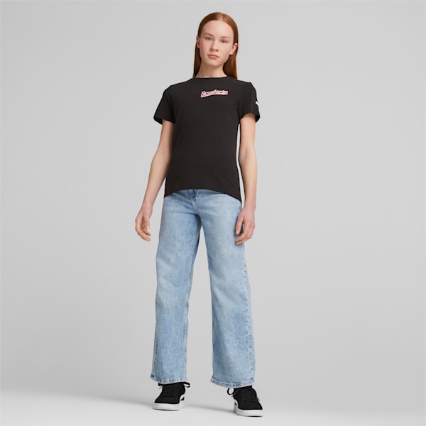 Scuderia Ferrari Race Big Kids' Graphic Tee, PUMA Black, extralarge