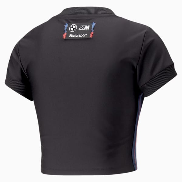 BMW M Motorsport Statement Women's Crop Top, PUMA Black, extralarge-IND