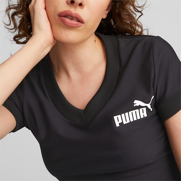 BMW M Motorsport Statement Women's Crop Top, PUMA Black, extralarge-IND