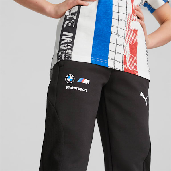 BMW M Motorsport Big Kids' Sweatpants, PUMA Black, extralarge