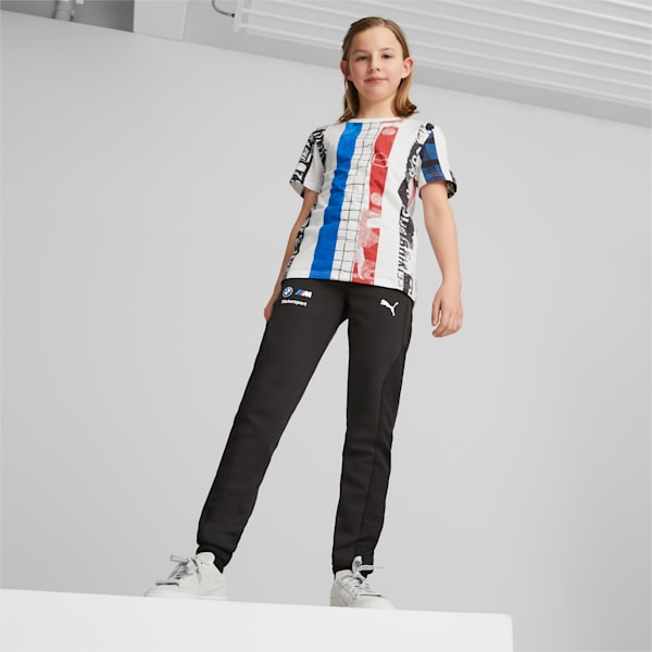 BMW M Motorsport Big Kids' Sweatpants, PUMA Black, extralarge