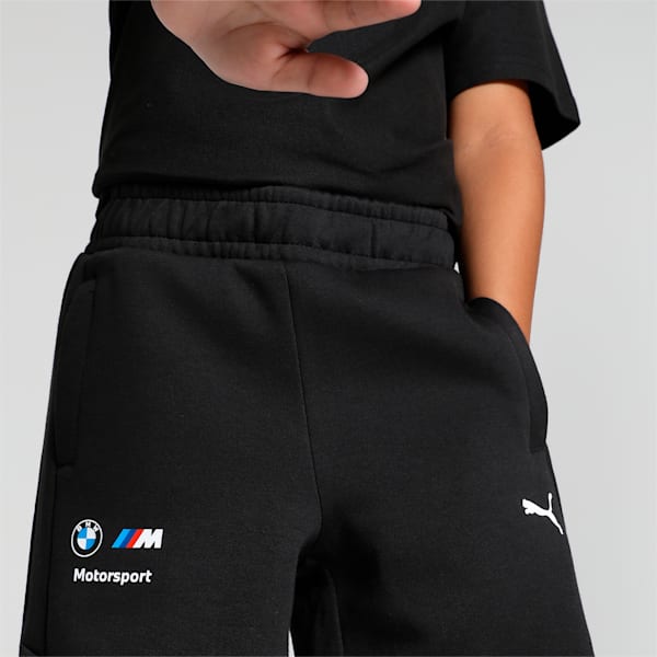 BMW M Motorsport Youth Shorts, PUMA Black, extralarge-IND