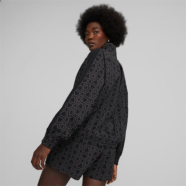 T7 Woven Jacket Women, PUMA Black, extralarge-GBR
