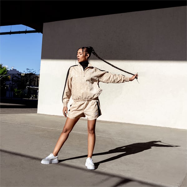 T7 Woven Women's Jacket, Light Sand, extralarge-IND