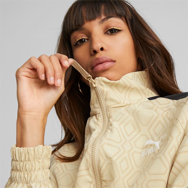 T7 Woven Jacket Women, Light Sand, extralarge-GBR