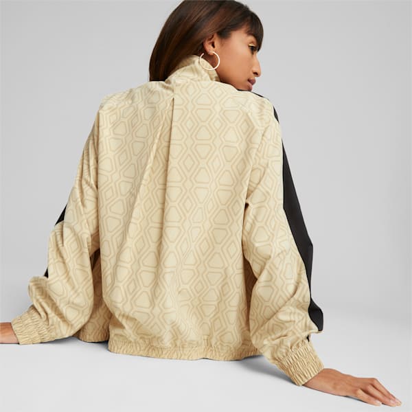 T7 Woven Jacket Women, Light Sand, extralarge-GBR