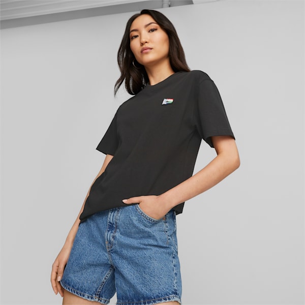 ユニセックス ダウンタウン DOWNTOWN プライド Tシャツ, PUMA Black, extralarge-JPN