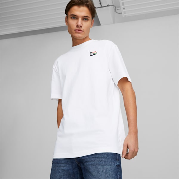 ユニセックス ダウンタウン DOWNTOWN プライド Tシャツ, PUMA White, extralarge-JPN