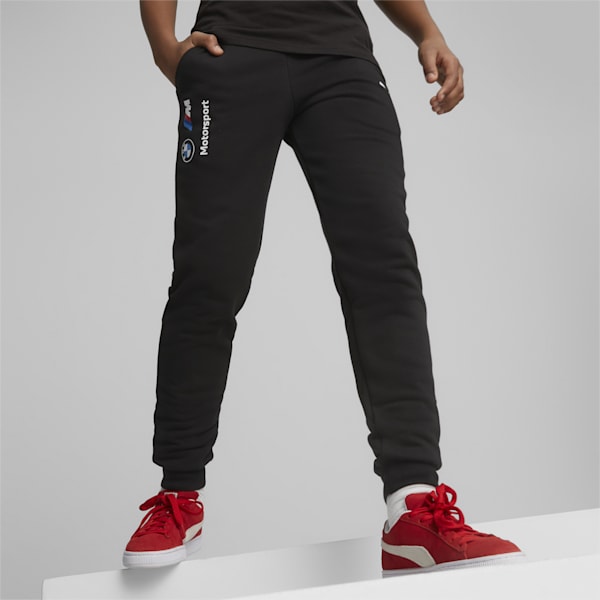 BMW M Motorsport Youth Trackpants, PUMA Black, extralarge-IND