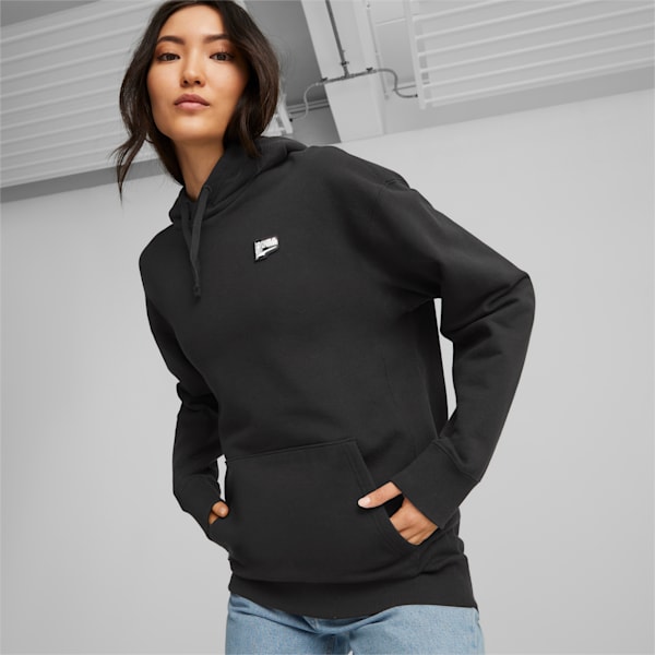 Sudadera con capucha DOWNTOWN PRIDE, PUMA Black, extralarge