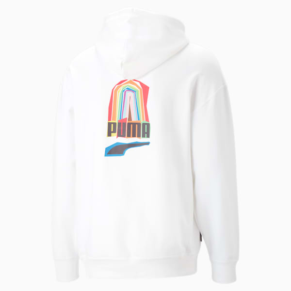 Downtown Pride We Are Everywhere Hoodie, PUMA White, extralarge