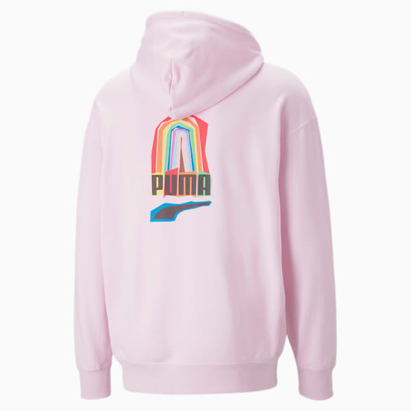 Sudadera con capucha DOWNTOWN PRIDE, Pearl Pink, extralarge