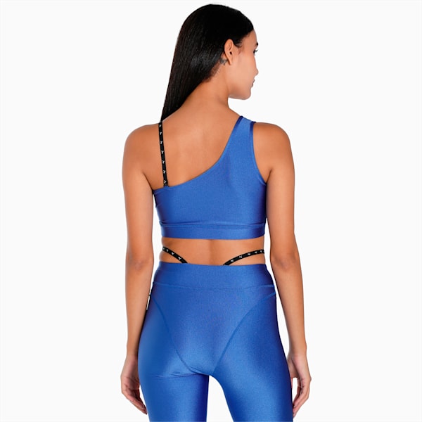 DARE TO Women's Crop Top, Royal Sapphire, extralarge-IND