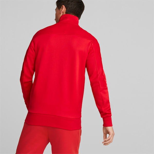 Ferrari Style MT7 Men's Regular Fit Jacket, Rosso Corsa, extralarge-IND