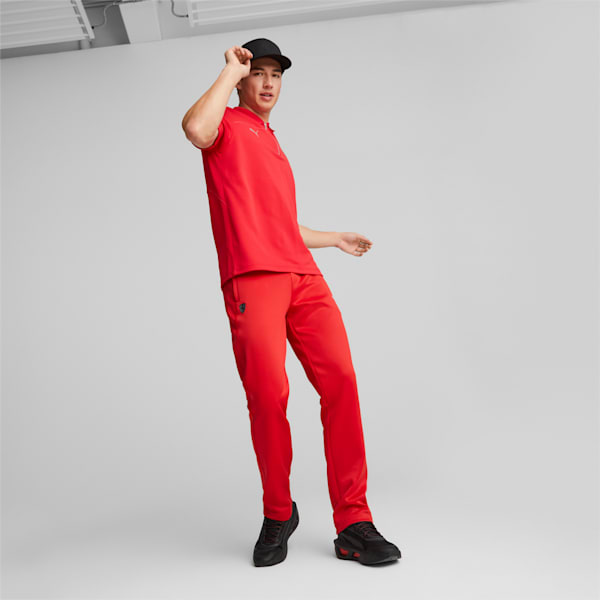 Scuderia Ferrari Style MT7 Men's Track Pants, Rosso Corsa, extralarge