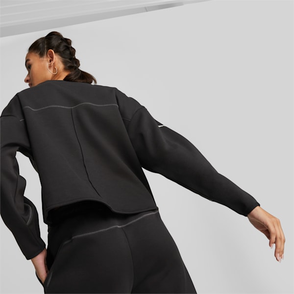 Ferrari Style Women's Sweatshirt, PUMA Black, extralarge-IND