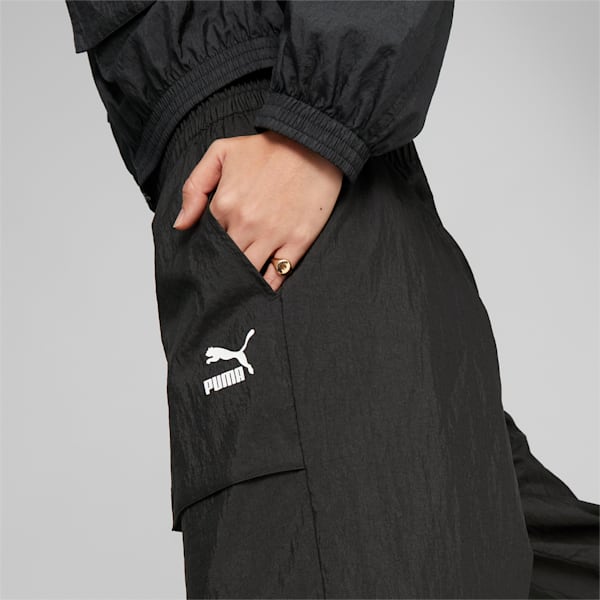 Puma Women's Regular Track Pants (67368401_Black : : Clothing &  Accessories