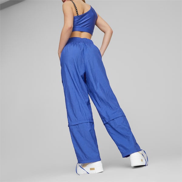 DARE TO Woven Women's Relaxed Fit Track Pants, Royal Sapphire, extralarge-IND