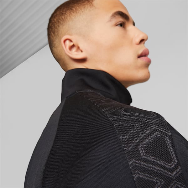 T7 Trend 7Etter Unisex Relaxed Fit Track Jacket, PUMA Black, extralarge-IND